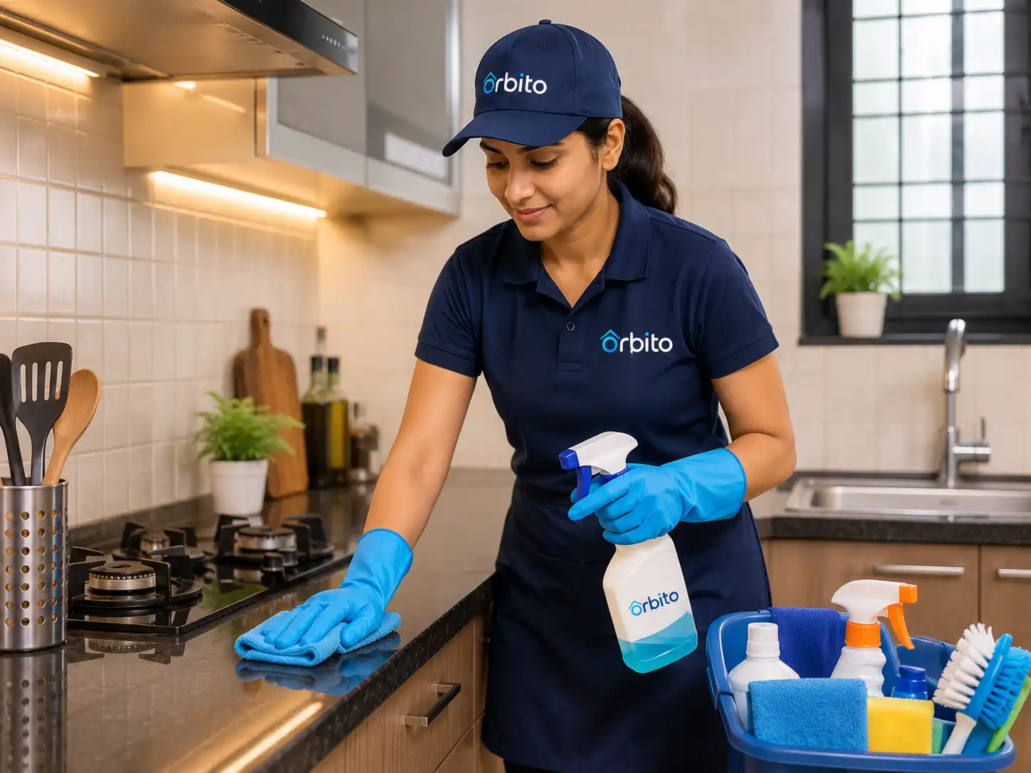 Professional kitchen cleaning service