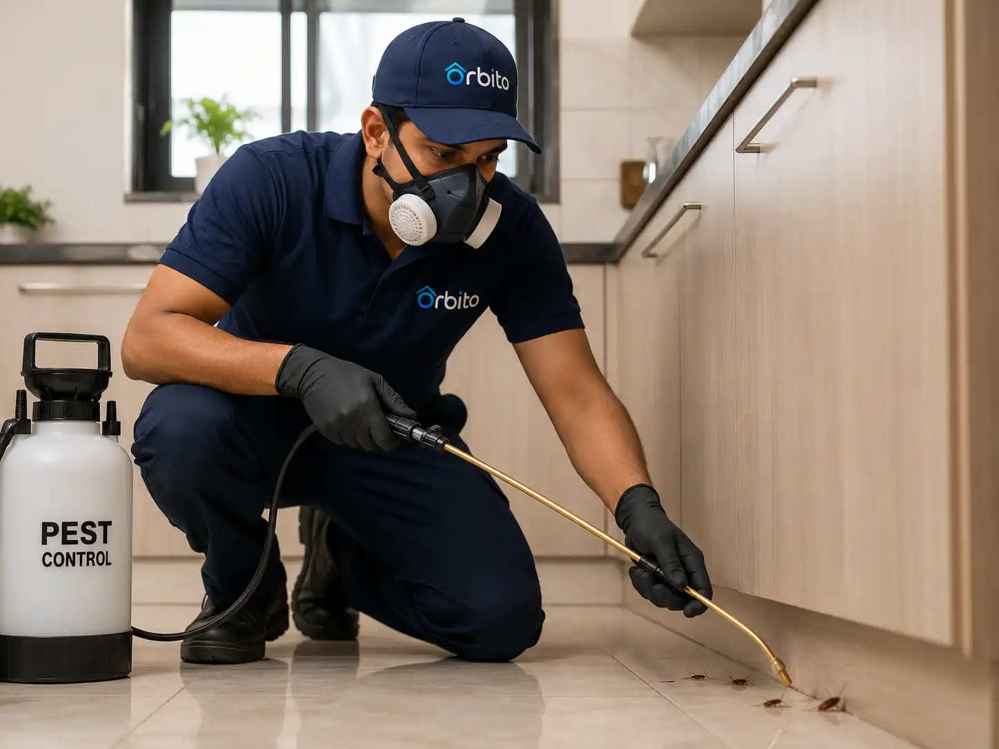 Professional pest control service