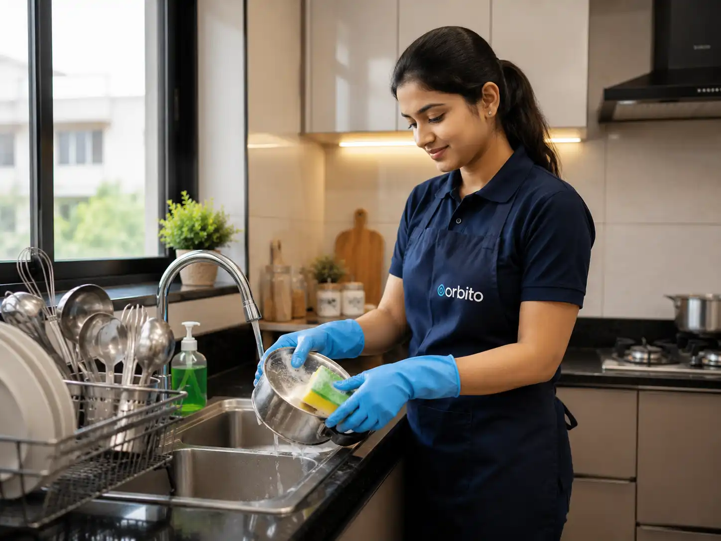Utensils cleaning service